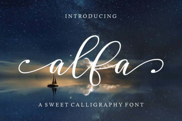 Alfa Scrip: The Script Handwritten Font That Elevates Your Brand