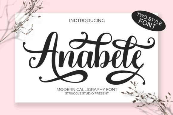 Anabele: A Versatile Script Handwritten Font for Designers