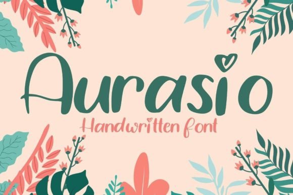 Aurasio: The Handwritten Font That Elevates Your Brand