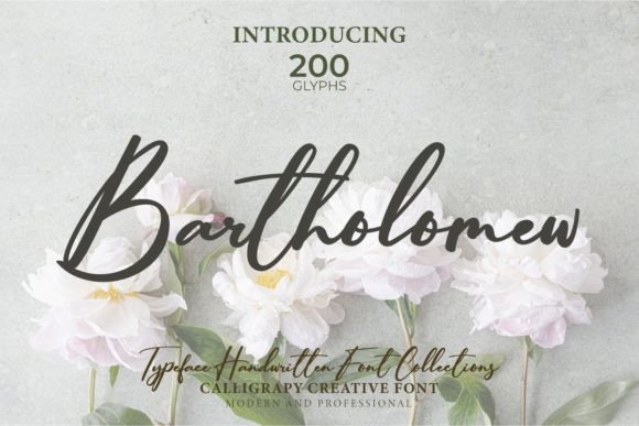 Bartholomew: A Script Handwritten Font for Dynamic Brand Campaigns