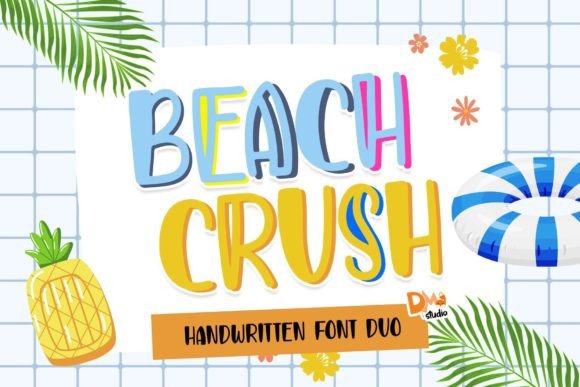 Beach Crush: The Font That Elevates Your Brand’s Summer Vibes