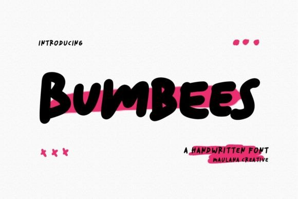 Bumbees: The Script Handwritten Font for Eye-Catching Digital Campaigns