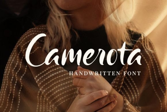 Camerota: The Script Handwritten Font That Elevates Brand Communication