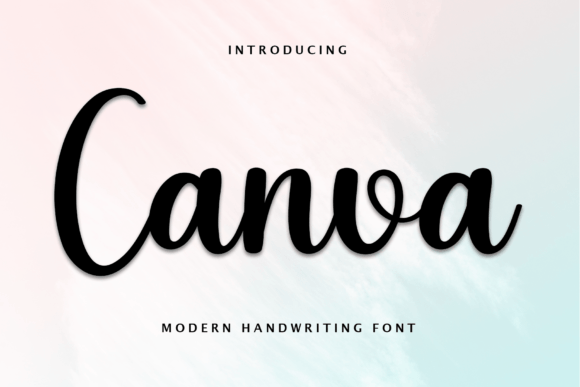 Canva: A Script Handwritten Font for Dynamic Brand Campaigns