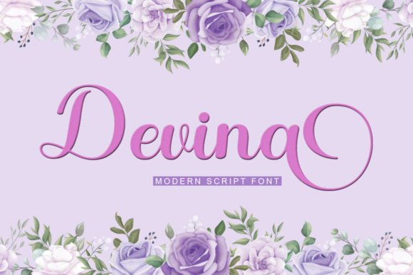 Devina: A Versatile Handwritten Font for Branding and Design
