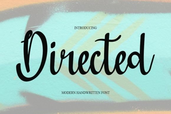 Directed: A Font That Elevates Your Brand’s Visual Identity