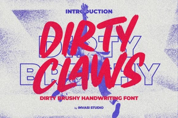 Dirty Claws: The Bold Script Font for Handmade Creators