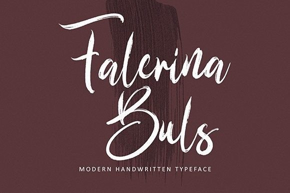 Falerina Buls: A Modern Handwritten Font for Web Designers