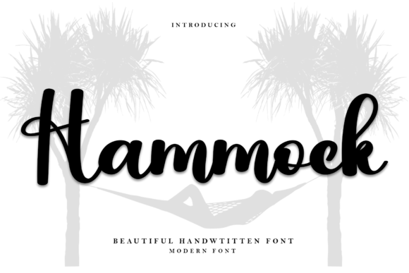 Hammock: A Script Handwritten Font for Creative Web Design
