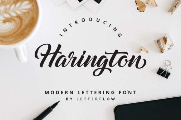 Harington Font Review: A Modern Script for Creative Projects