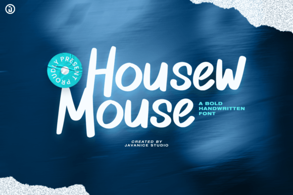 Housew Mouse: A Bold Handwritten Font for Editorial Design