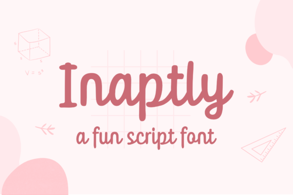 Inaptly: A Script Handwritten Font for Creative Campaigns