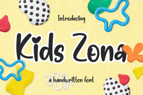 Kids Zona: A Script Handwritten Font for Authentic Web Design