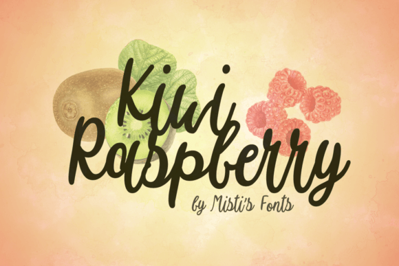 Kiwi Raspberry: A Script Handwritten Font for Creative Campaigns