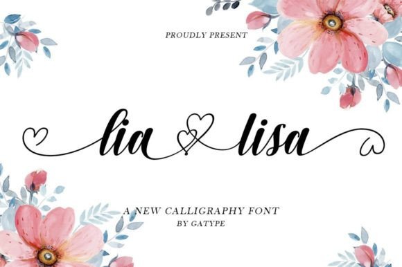 Lialisa: A Script Handwritten Font for Digital Branding and Web Design