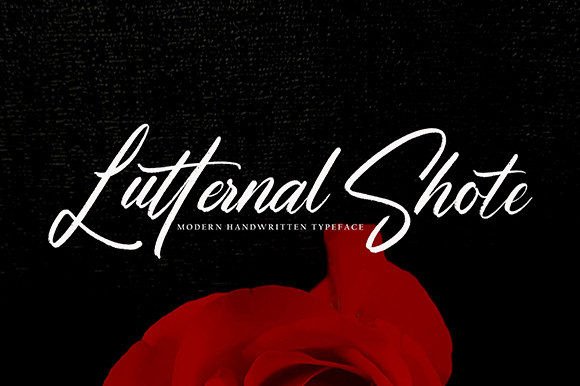 Lutternal Shote for Creative Branding and Handwritten Design
