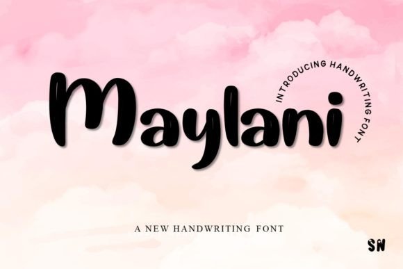 Maylani: A Script Font for Elegant Editorial Design