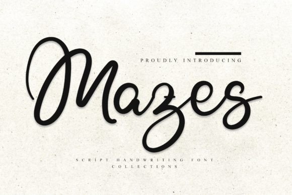 Mazes: A Font That Turns Your Brand into a Work of Art
