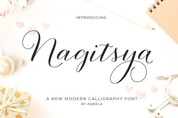 Nagitsya: A Script Handwritten Font for Modern Branding and Creative Projects
