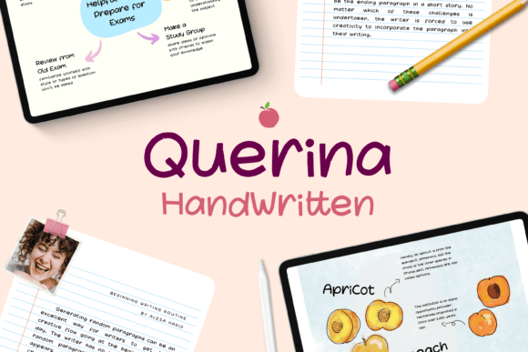 Querina: A Simple Handwritten Font for Creative Branding
