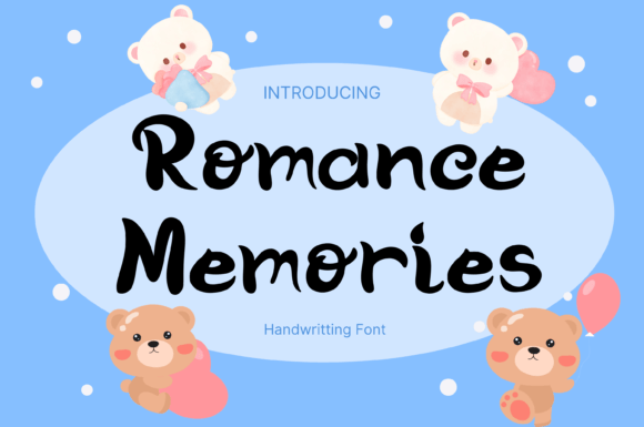 Romance Memories: A Playful Script Font for Web Design