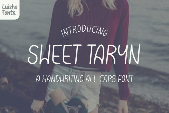 Sweet Taryn: A Script Handwritten Font for Creative Crafters