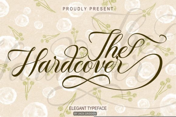 The Hardcover: A Script Font for Timeless Branding