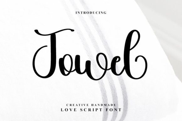 Towel: A Versatile Script Handwritten Font for Creative Projects