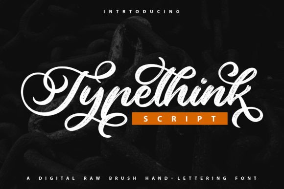Typethink: A Script Handwritten Font That Elevates Your Brand