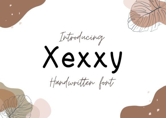 Xexxy Font Review: A Friendly Script for Creative Projects