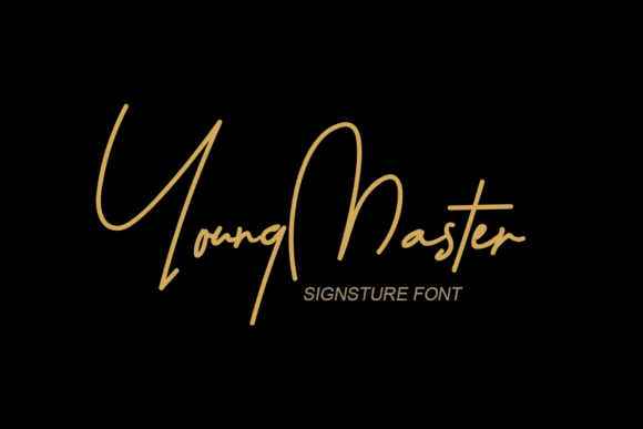 Young Master: A Script Font for Editorial Elegance