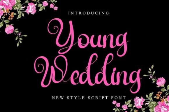 Young Wedding: A Script Font That Elevates Digital Branding